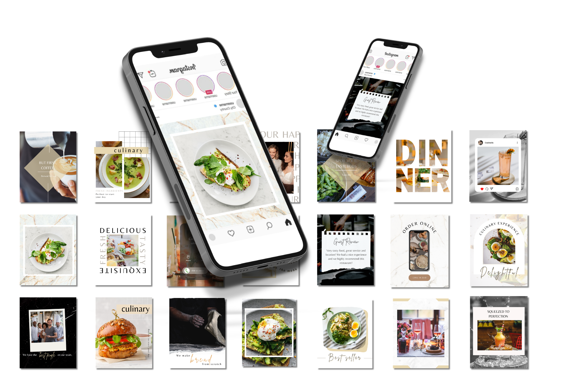 Restaurant Social Media Bundle